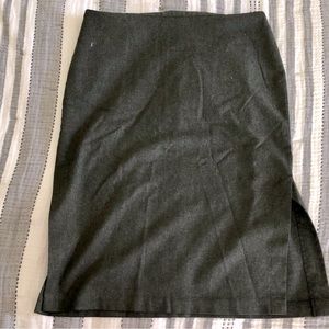 Reference Charcoal Pencil Skirt. Size Medium.